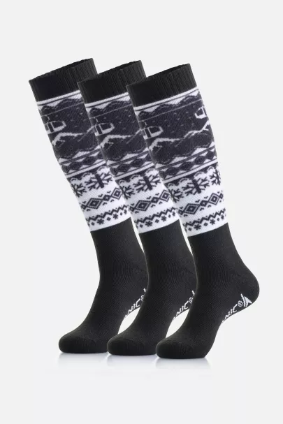 Surfanic Surfanic Pro Tech 3pk Fairisle Sock