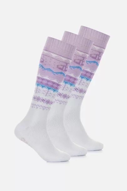 Surfanic Surfanic Pro Tech 3pk Fairisle Sock