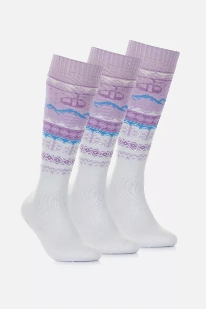 surfanic Surfanic Pro Tech 3pk Fairisle Sock