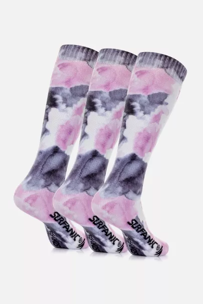 Surfanic Surfanic Pro Tech 3pk Watercolour Sock