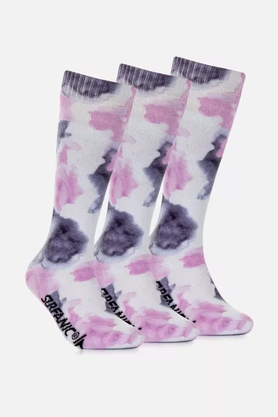 surfanic Surfanic Pro Tech 3pk Watercolour Sock