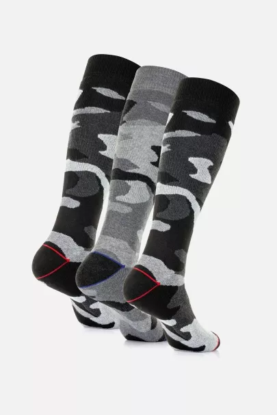 Surfanic Surfanic Pro Tech Plus Camo 3pk Sock