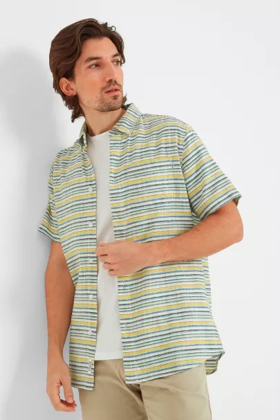 surfanic Tog24 Harold Short Sleeve Stripe Shirt