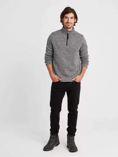 Surfanic Tog24 Pearson Knitlook Fleece Zipneck