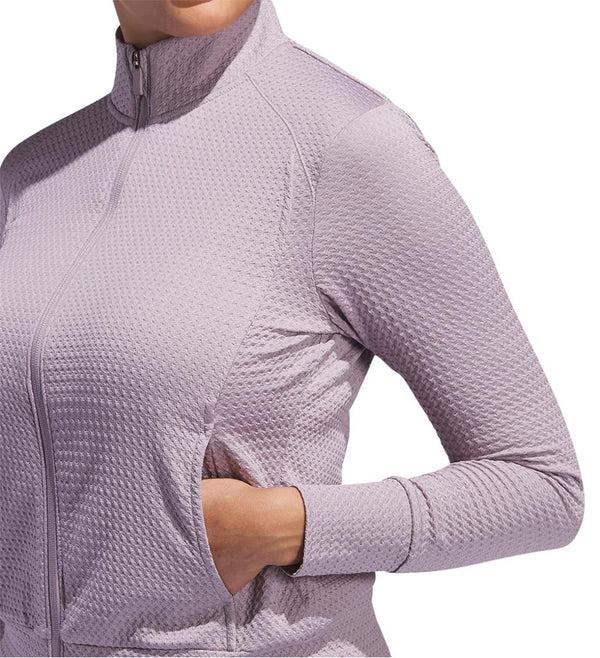 Surprizeshop Adidas Women's Ultimate365 Textured Golf Jacket - Lilac