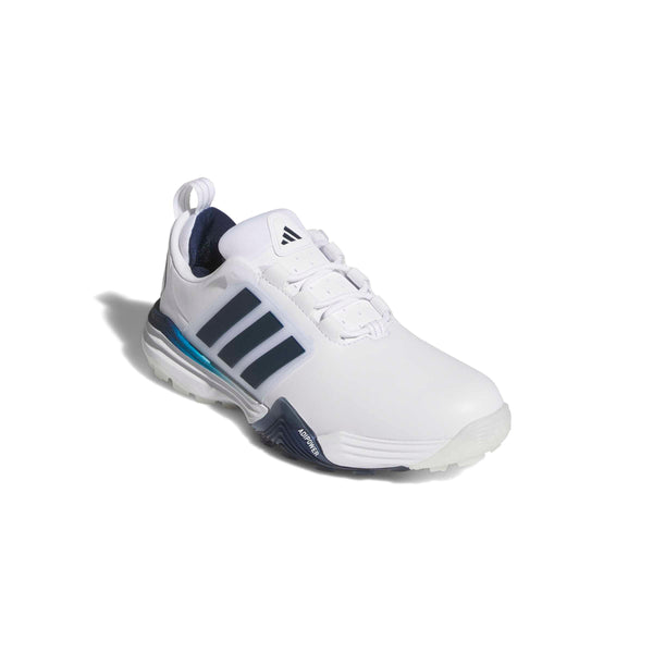 Surprizeshop Adidas Womens Adipower 26 Waterproof Golf Shoes - White Crystal & Navy