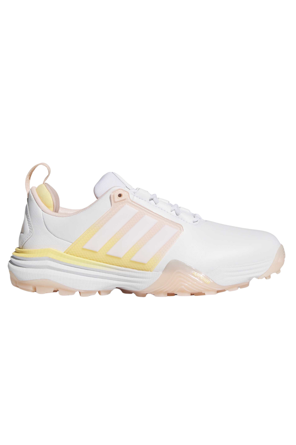 surprizeshop Adidas Womens Adipower 26 Waterproof Golf Shoes - White Pink & Tangerine