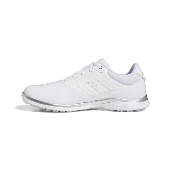 Surprizeshop Adidas Womens Alphaflex 24 Lightweight Spikeless Waterproof Golf Shoes - White
