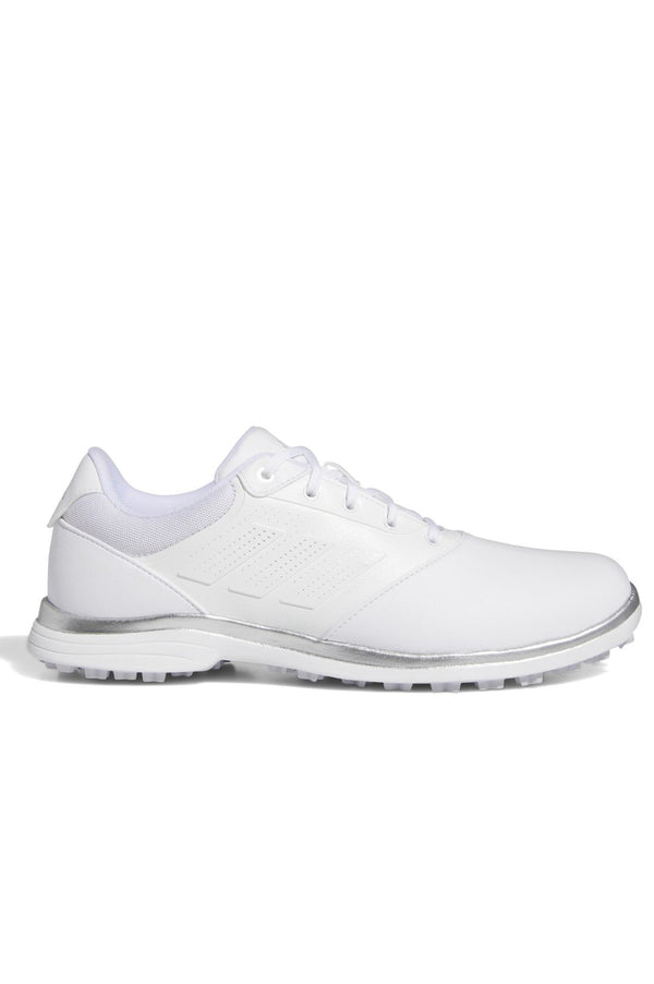 surprizeshop Adidas Womens Alphaflex 24 Lightweight Spikeless Waterproof Golf Shoes - White