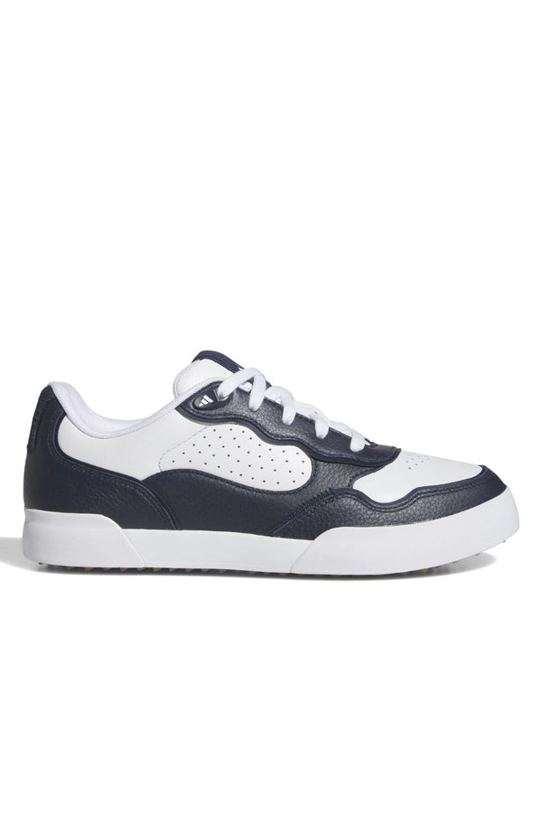 surprizeshop Adidas Womens Retrocross 25 Spikeless Waterproof Golf Shoes - White/Navy