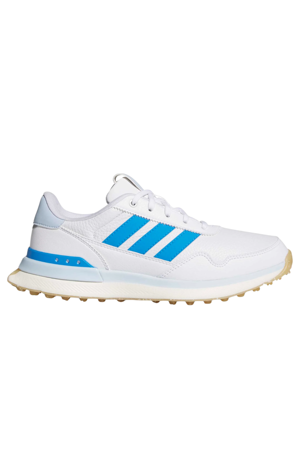 surprizeshop Adidas Womens S2G 26 Leather Spikeless Golf Shoes - White & Blue