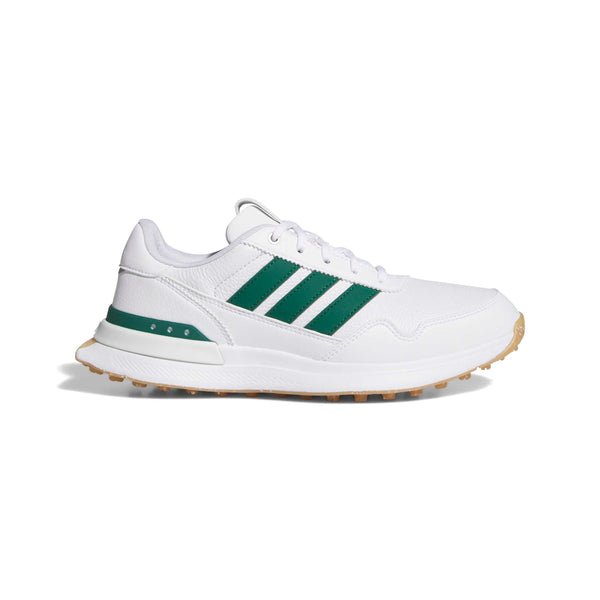 Surprizeshop Adidas Womens S2G 26 Leather Spikeless Golf Shoes - White & Green