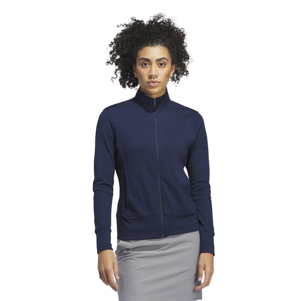 Surprizeshop Adidas Womens Ultimate365 Textured Jacket - Collegiate Navy