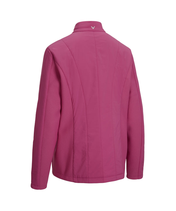 Surprizeshop Callaway Golf Ladies Primaloft Mixed Media Jacket - Cactus Flower
