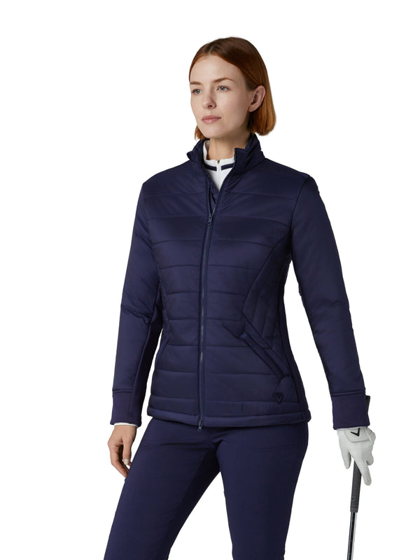 surprizeshop Callaway Golf Ladies Quilted Puffer Jacket - Peacoat
