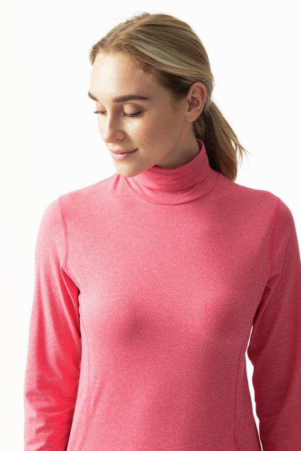 surprizeshop Daily Sports Agnes Long Sleeve Roll Neck - Berry