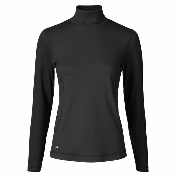 Surprizeshop Daily Sports Agnes Long Sleeve Roll Neck - Black