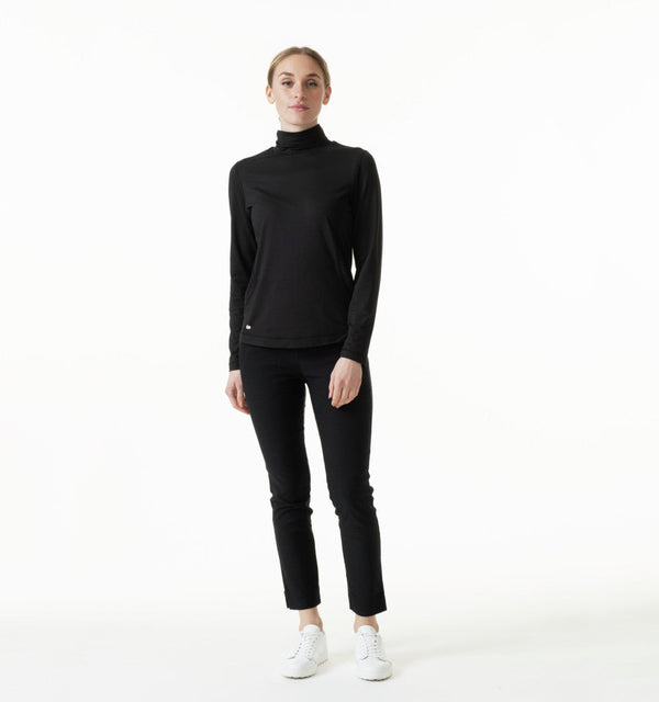 Surprizeshop Daily Sports Agnes Long Sleeve Roll Neck - Black