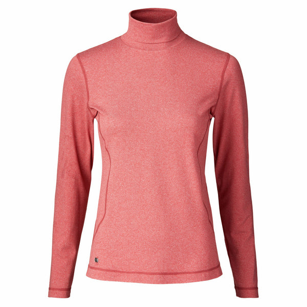 Surprizeshop Daily Sports Agnes Long Sleeve Roll Neck - Redwood