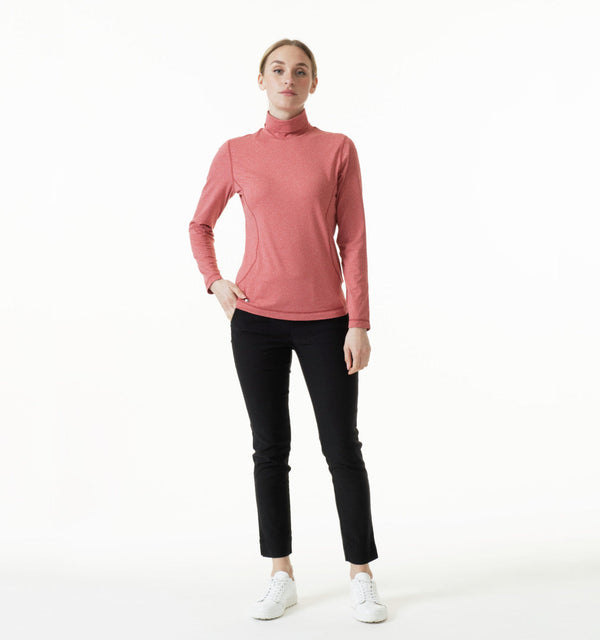 surprizeshop Daily Sports Agnes Long Sleeve Roll Neck - Redwood