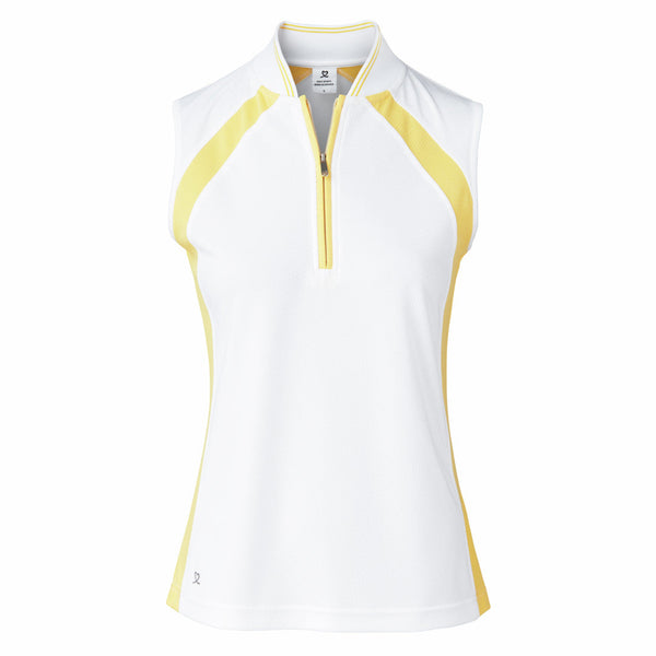 surprizeshop Daily Sports Carole Sleeveless Polo Shirt - White