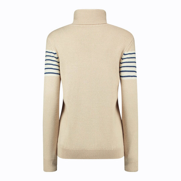 Surprizeshop Daily Sports Cozenza Long Sleeve Roll Neck Pullover- Raw