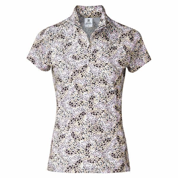 Surprizeshop Daily Sports Felice Cap Sleeve Polo Shirt - Pard Spot