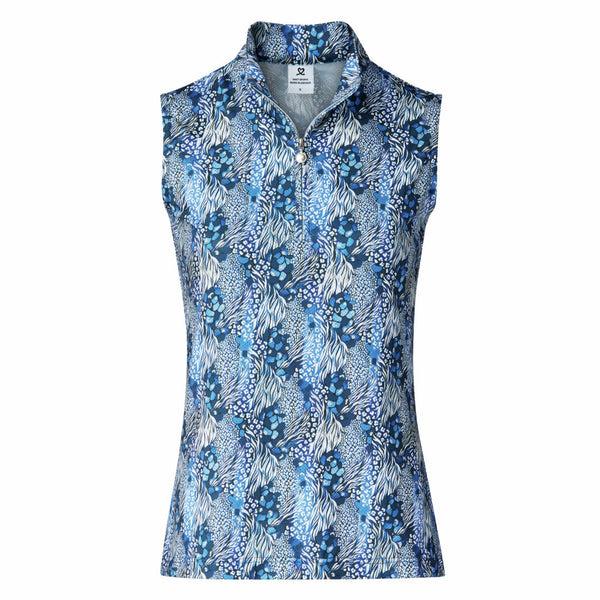 Surprizeshop Daily Sports Felice Sleeveless Polo Shirt - Ocean