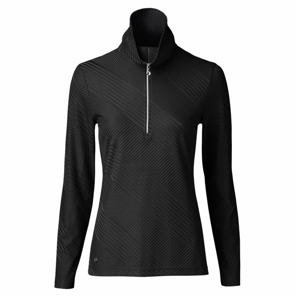 Surprizeshop Daily Sports Floy Long Sleeve Roll Neck - Black