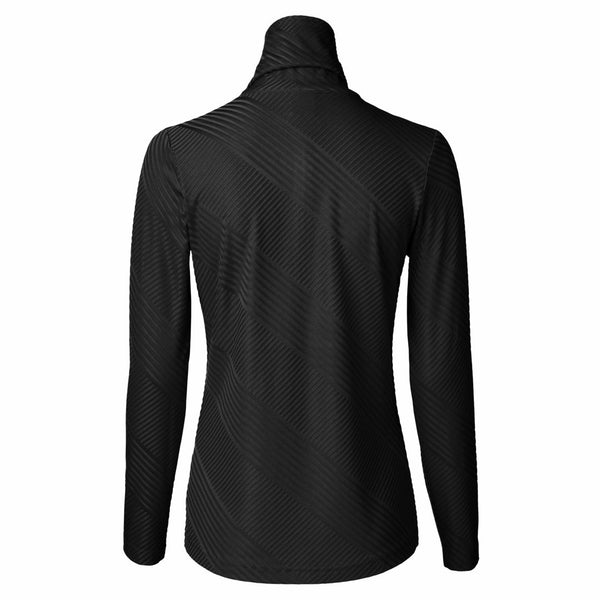 Surprizeshop Daily Sports Floy Long Sleeve Roll Neck - Black