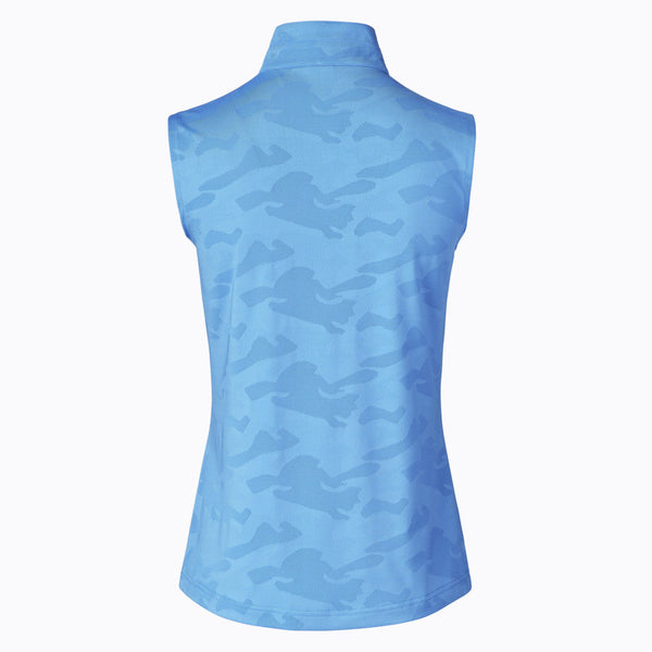 Surprizeshop Daily Sports Jess Sleeveless Polo Shirt - Pacific