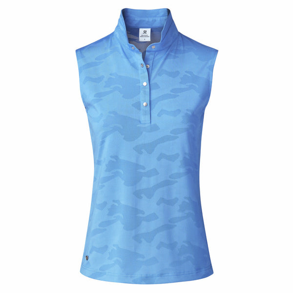 surprizeshop Daily Sports Jess Sleeveless Polo Shirt - Pacific