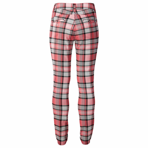 Surprizeshop Daily Sports Jodie Ladies Golf Trousers - Check - 32 Inch