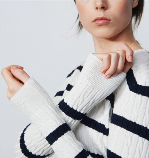 Surprizeshop Daily Sports Ladies Dole Pullover - White