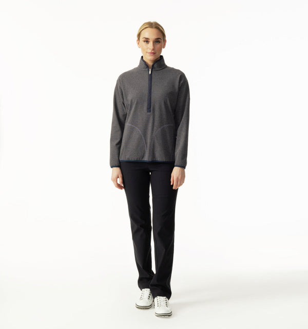 Surprizeshop Daily Sports Ladies Elvina Half Neck Jacket - Navy