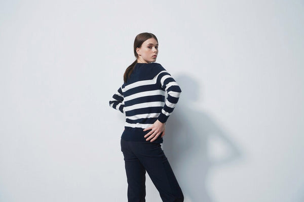 Surprizeshop Daily Sports Ladies Ferrara Pullover Golf Jumper - Navy