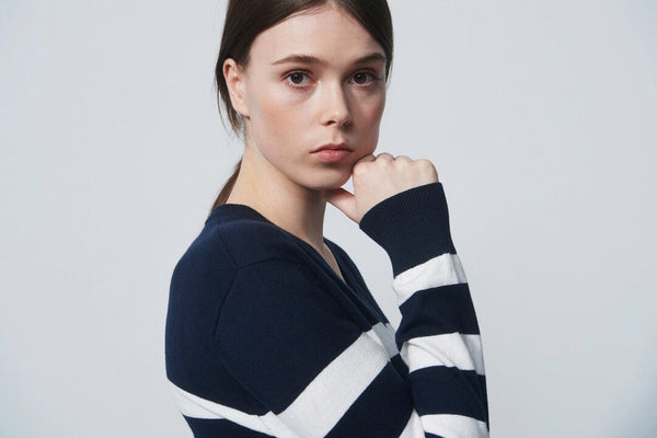 Surprizeshop Daily Sports Ladies Ferrara Pullover Golf Jumper - Navy