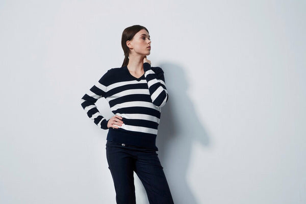 surprizeshop Daily Sports Ladies Ferrara Pullover Golf Jumper - Navy