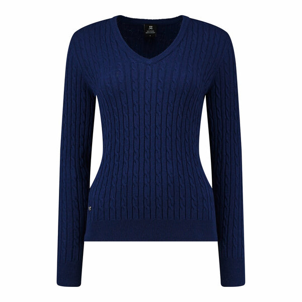 Surprizeshop Daily Sports Ladies Madelene Pullover Golf Jumper - Spectrum Blue