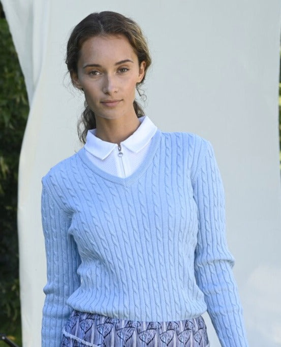 Surprizeshop Daily Sports Ladies Madeline Pullover - Skylight