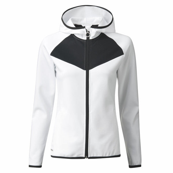 Surprizeshop Daily Sports Ladies Milan Jacket With Hood - White