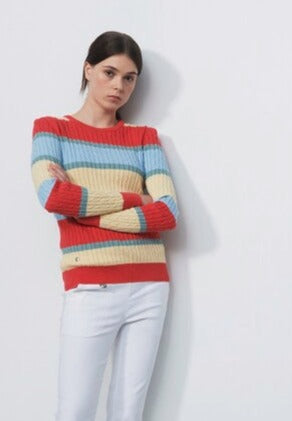 Surprizeshop Daily Sports Ladies Olbia Pullover - Multistripe