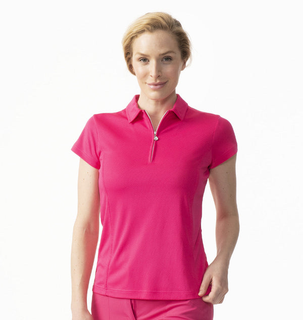 surprizeshop Daily Sports Macy Cap Polo Shirt - Dahlia