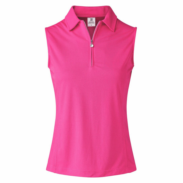 Surprizeshop Daily Sports Macy Sleeveless Polo Shirt - Dahlia