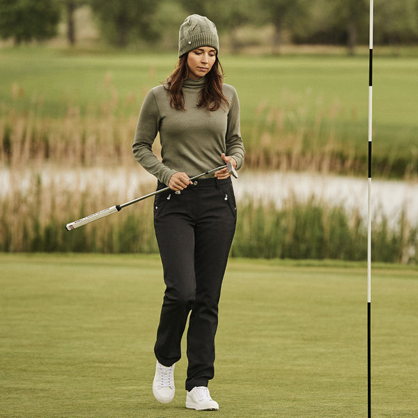 Surprizeshop Daily Sports Maggie Long Sleeve Roll Neck - Moss