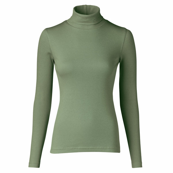 Surprizeshop Daily Sports Maggie Long Sleeve Roll Neck - Moss