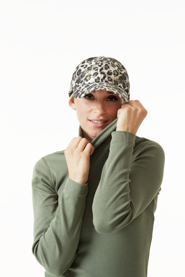 Surprizeshop Daily Sports Maggie Long Sleeve Roll Neck - Moss