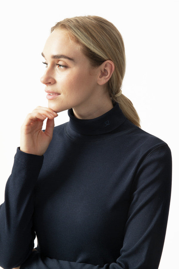 surprizeshop Daily Sports Maggie Long Sleeve Roll Neck - Navy