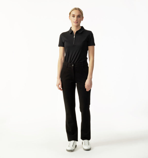 Surprizeshop Daily Sports Peoria Short Sleeve Polo Shirt - Black