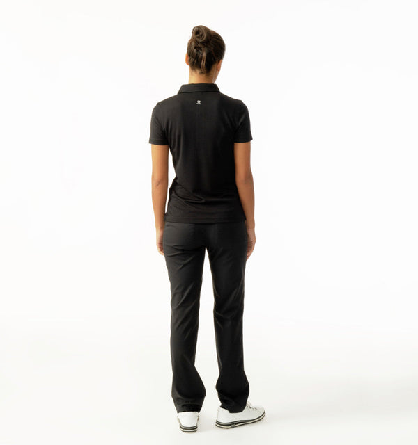 Surprizeshop Daily Sports Peoria Short Sleeve Polo Shirt - Black